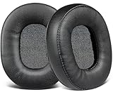 SOULWIT Coussinets d'oreille pour Audio-Technica ATH-M60X Casque, Coussin en Cuir Protéiné Souple et Mousse à Mémoire de Forme Haute Densité SOULWIT Coussinets d'oreille pour Audio-Technica ATH-M60X Casque, Coussin en Cuir Protéiné Souple et Mousse à Mémoire de Forme Haute Densité