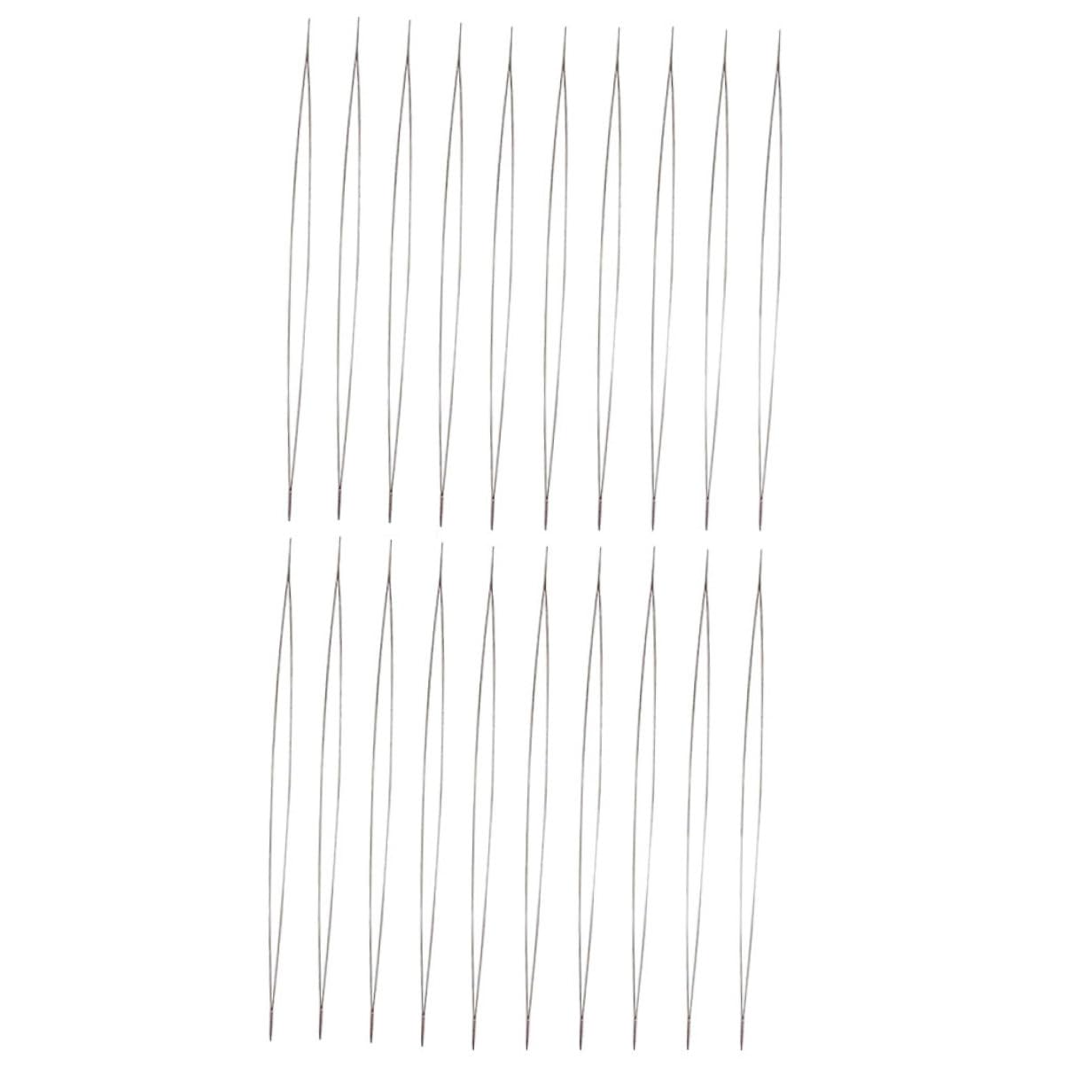 HAPINARY 20pcs Beading Needles Beaded Needles Set Superfine Embroidery Tools Long for Beaded Sewing