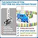 chikro Domino Train Toys Games for Kids - Automated Dominoes-Placing Model Train for Toddlers Age 3-4 Montessori Toys for 3-4 Year Old boy