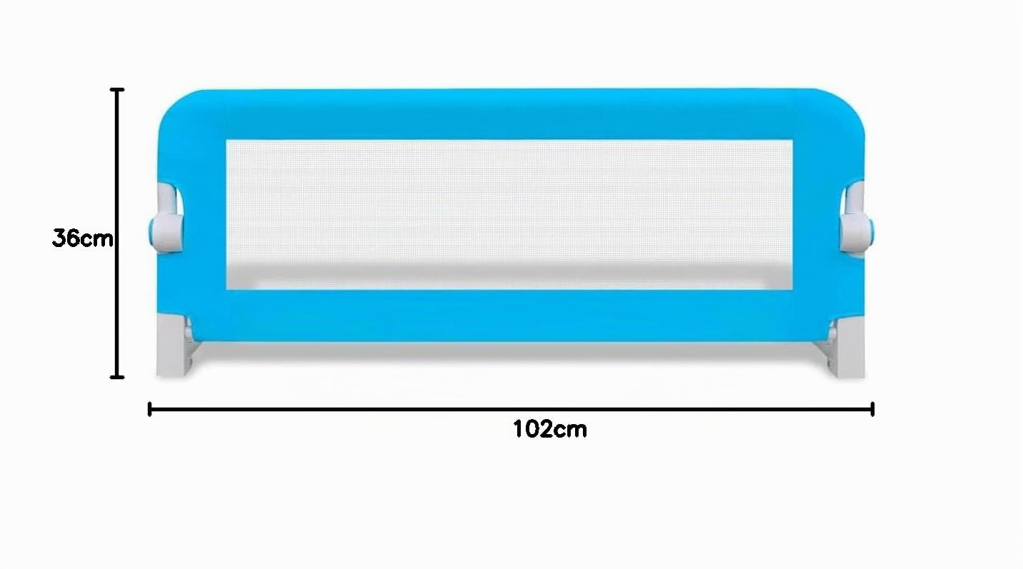 vidaXL Barrière de Lit pour Enfants Bébé Protection Portable Chambre à Coucher