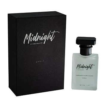 RawChemistry Midnight Pheromone Infused Cologne for Men Infused with Pheromones Midnight Cologne for Men Mens Fragrance with Feromonas Perfume con Feromonas para Hombre