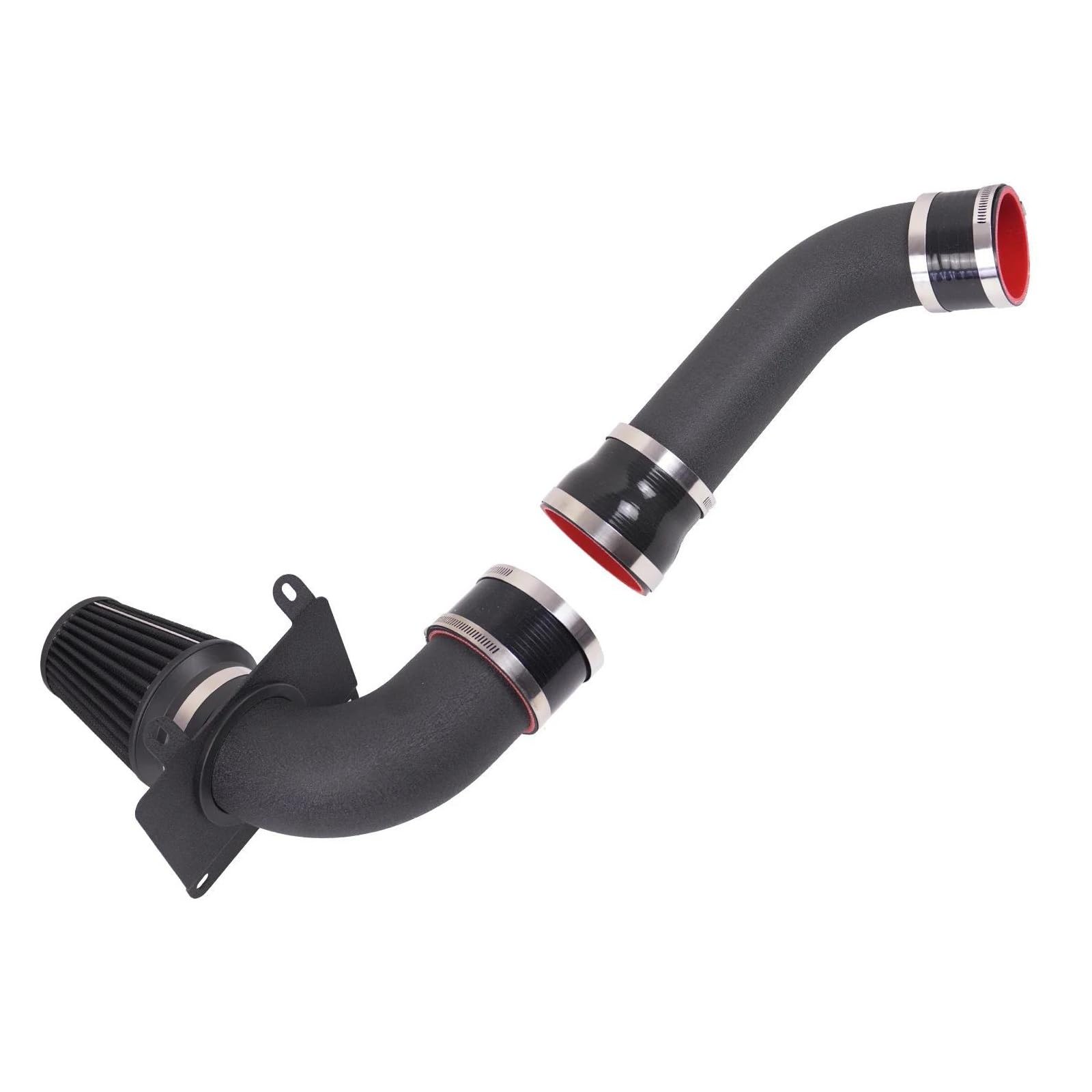 Car Air Intake For For Mustang(GT/LX) 5.0L V8 For Gas 1987-1990 1991 1992 1993 Turbo Air Intake Pipe Kit With High Flow Air Filter Car Modification Snorkel