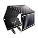 Produktbild RAVPower Solar Ladegerät 16W, 2 Port USB Solarladegerät Outdoor Charger mit 21,5-23,5% Umwandlungseffizienz, Leicht, Faltbar, Wasserdicht, Kompatibel mit Allen Handys, iPad usw. (Generalüberholt)