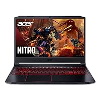 Acer Nitro 5 Intel Core i5-10th Gen 15.6-inch (39.62 cms) 144 Hz Refresh Rate Gaming Laptop (8GB RAM/RTX 3060 Graphics/1TB HDD + 256GB SSD/Windows 10/Obsidian Black/2.3 Kgs), AN515-55