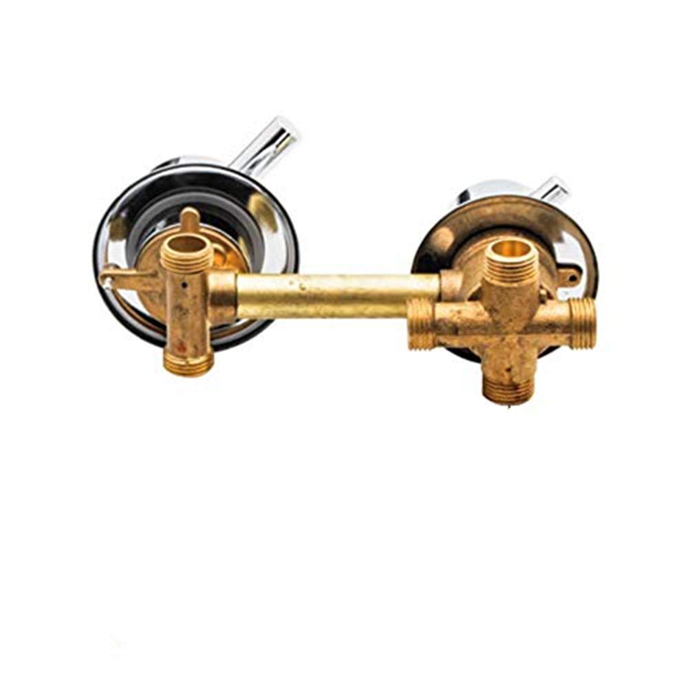 2/3/4/5 Formas Salida de agua Tornillo Rosca Centro Distancia 10cm 12.5cm Válvula de mezcla Latón Baño Ducha Mezclador Grifo Cabina de grifo