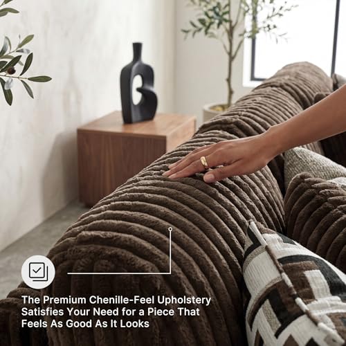 Image of Signature Design by Ashley Midnight-Madness Casual Right-Arm Facing 2-Piece Sectional Sofa with Chaise and Reversible Cushion, Dark Brown