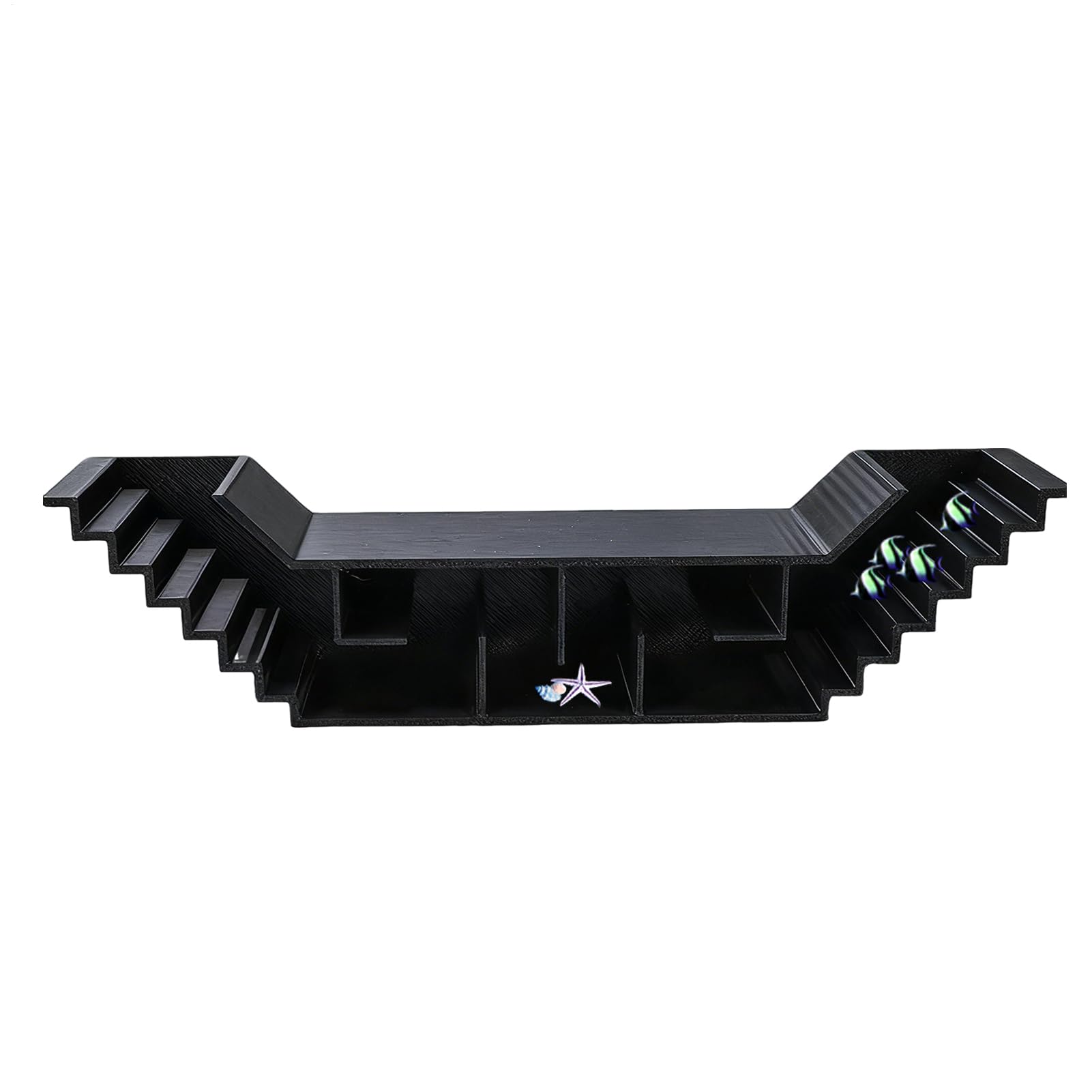 Aquarium Tunnel | Removable Underground Hideaway | Aquarium Shrimp Tunnel | for Habitat Breeding Saltwater Betta Underground Freshwater Viewing