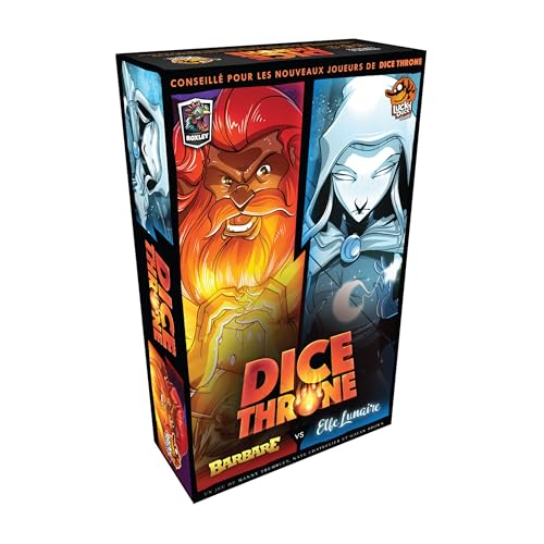 Lucky Duck Games | DICE THRONE : Moine vs Paladin | Jeu de Société pour Adultes & Enfants | Jeu de Stratégie | Combat de Dés et Pouvoirs | 2 Joueurs | 20 à 40 Min | En Français - vue 3
