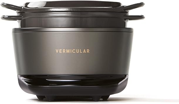 VERMICULAR Rice Cooker"RICEPOT MINI" 3Go RP19A-GY Truffle GrayJapan Domestic genuine products Ships from JAPAN