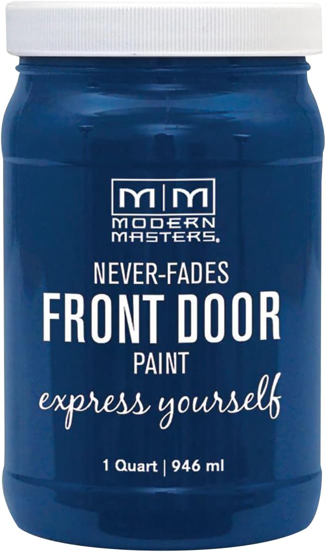 Modern Masters 275270 Front Door Paint, Quart, Satin Calm