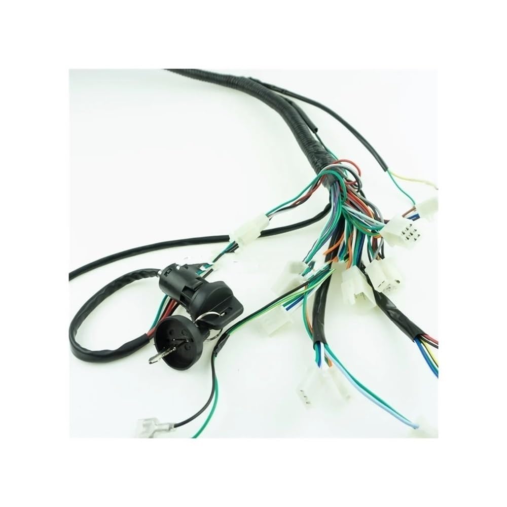 unidad CDI Arnés de cableado completo bobina encendido CDI para 150cc 200cc 250cc 300cc para Lifan para Zongshen para Buggy para arranque eléctrico cuádruple para motor