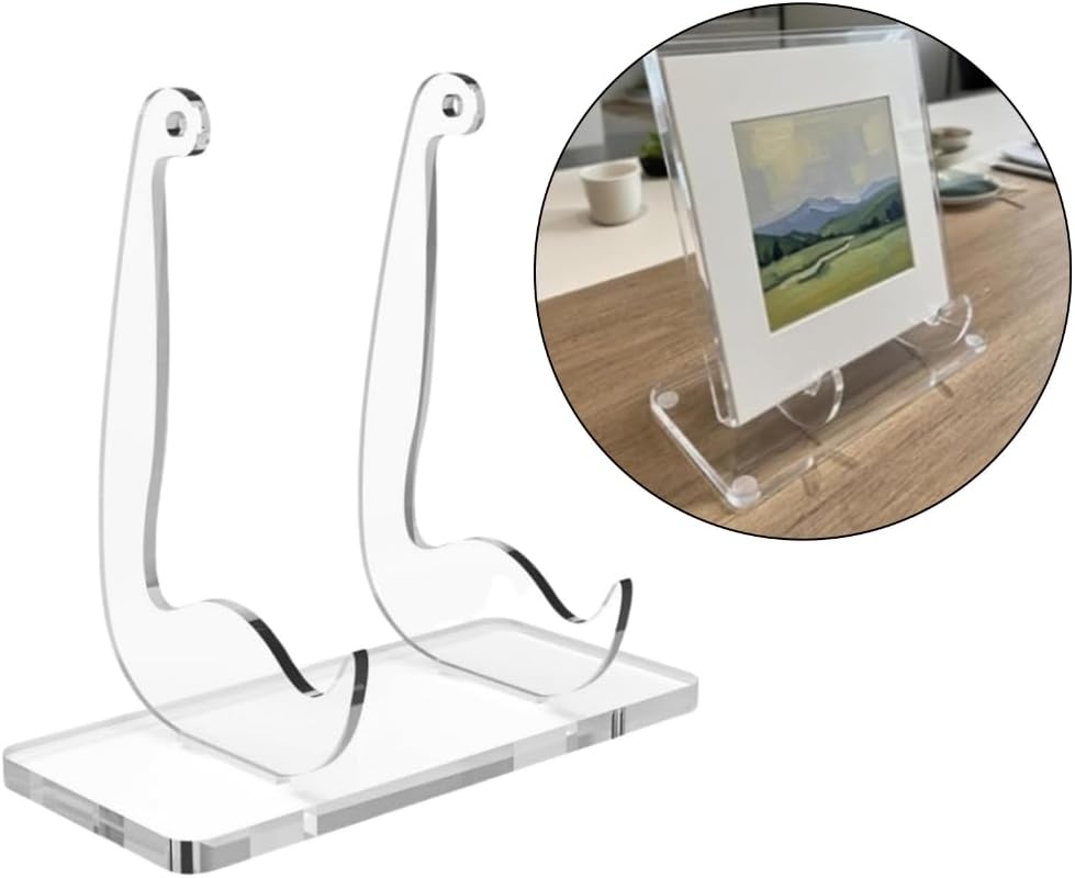Plate Stands for Display Decorative Frame Holders for Book Photo Platter,Table