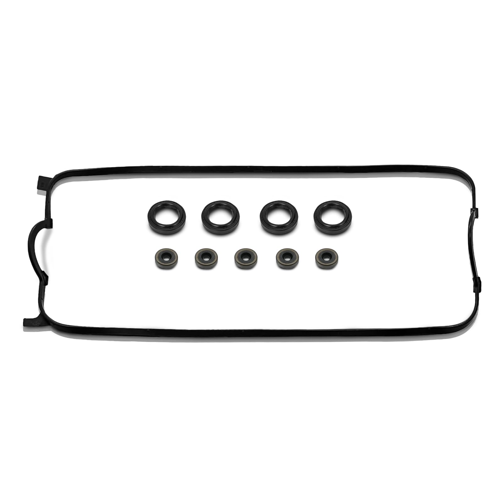 Photo 1 of 12030-P0A-000 Engine Valve Cover Gasket Set Compatible with Honda Accord 2.2L 1994-1997, Accord 1998-2002 2.3L, Accord Wagon 2.2 L 1994-1997, Odyssey 2.3L 1998, for Acura CL 2.2L 2.3L 1997-1999