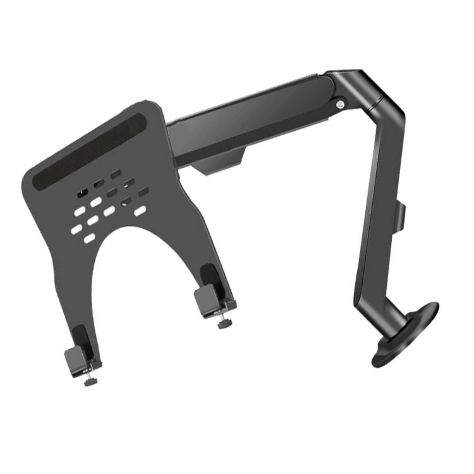 Soporte ergonómico para portátiles de 10 a 16 pulgadas, inclinable, ajustable, giratorio