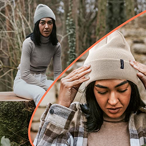 Zowya Warm Winter Hat Cuffed Beanie For Women thumb #5