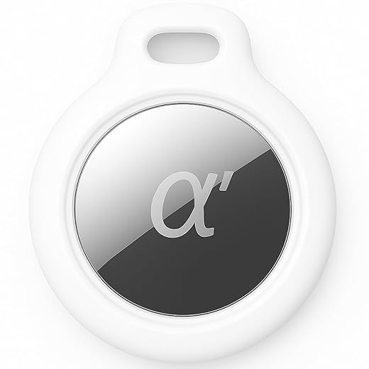 Tag Rastreador GPS Compatível com Iphone iOS (App Buscar) com Alarme Localizador Sonoro Air Bateria Duradoura, Localiza Chaves, Malas, Crianças, Pets