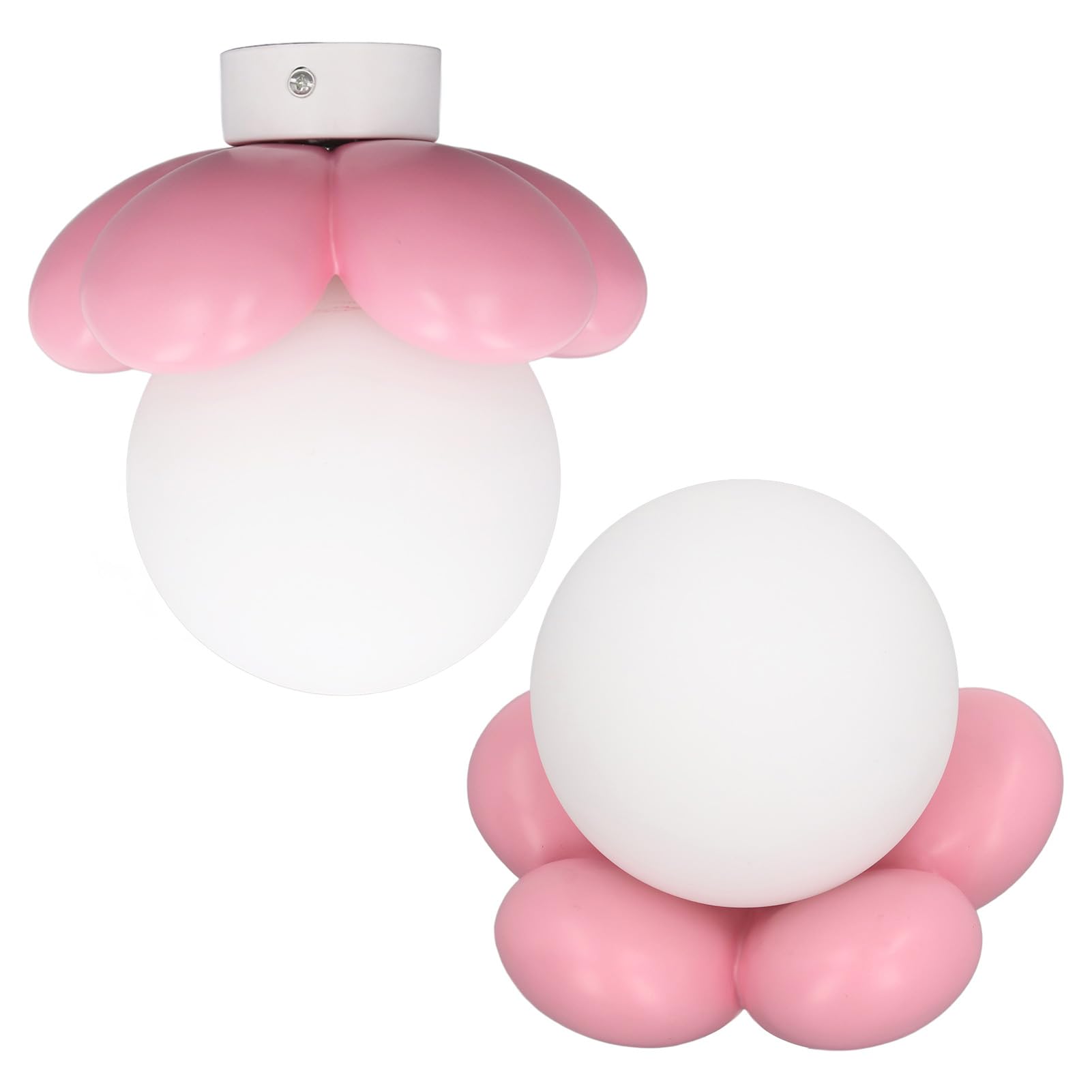 Lampka Nocna Lampka Nocna z Motywem Kreskówkowego Kwiatu Lampka Nocna do Pokoju Dziecięcego do Pokoju Dziecięcego Sypialnia Salon 100‑240 V, żarówka G9 (brak w Zestawie)
