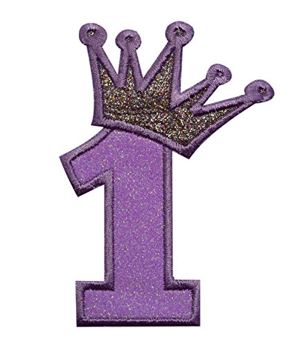 Birthday Girl Personalized Embroidered Sparkling GLITTER 1st Birthday Bodysuit with Your Custom Name and Princess Crown3