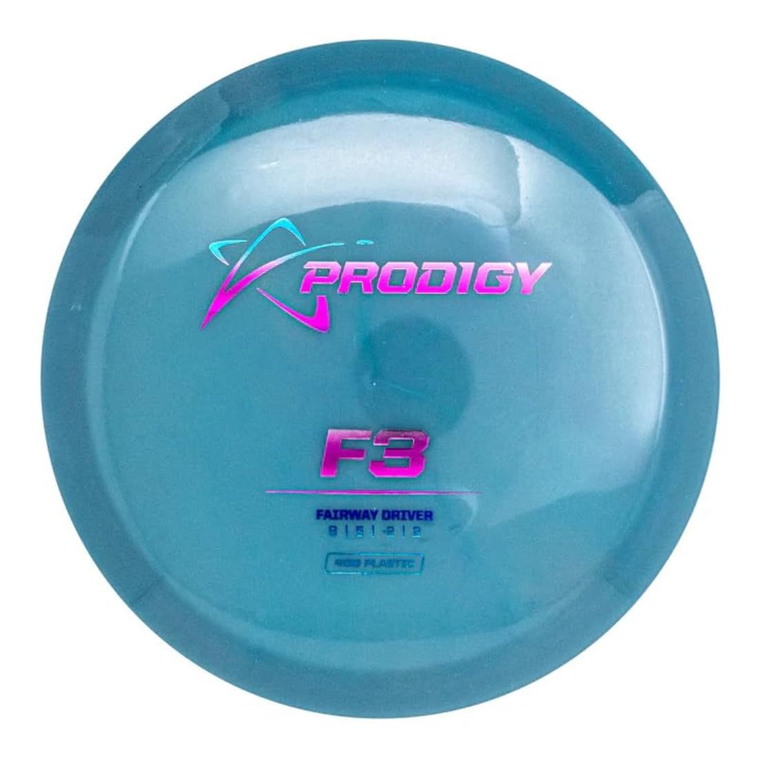 Prodigy Disc 400 F3 - Disco da golf da fairway stabile, estremamente resistente, ottimo per tutti i livelli di abilità, i colori possono variare (170-176 g)