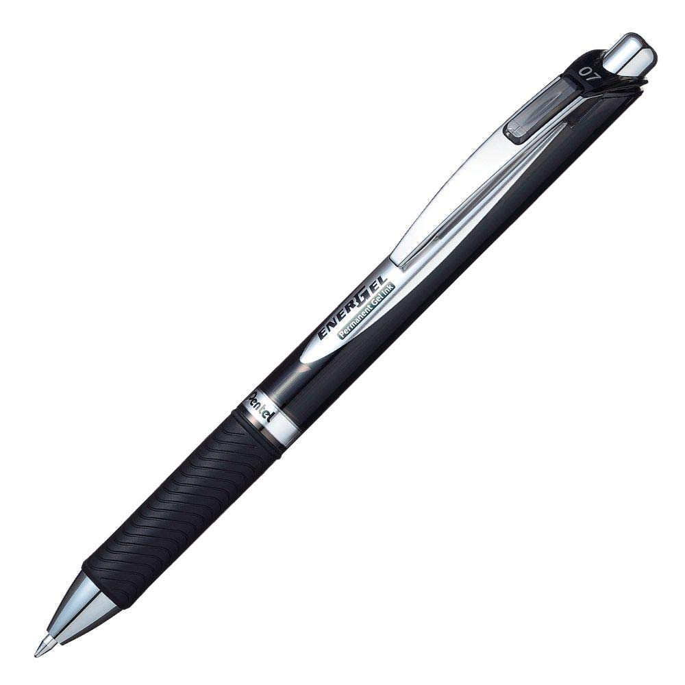 Autmog—ener gel 0.7（保留） Pentel Caneta Gel Energel Permanente 0.7mm Preta SM/BLP77-A