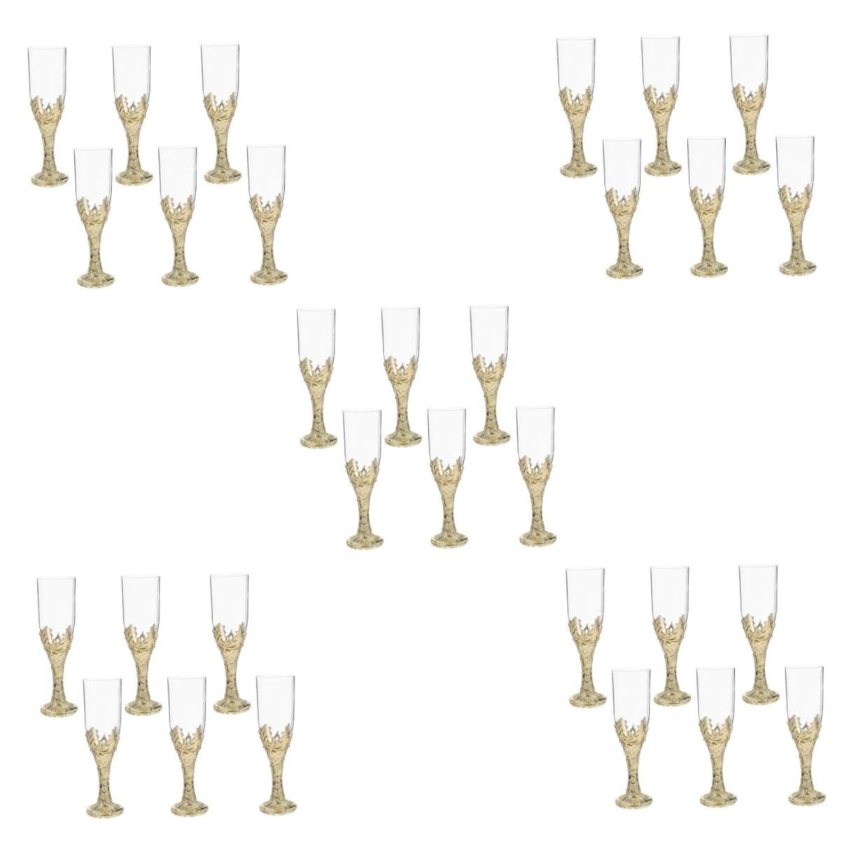 Tazas de vino de plástico medievales PRETYZOOM copas para recepción de bodas