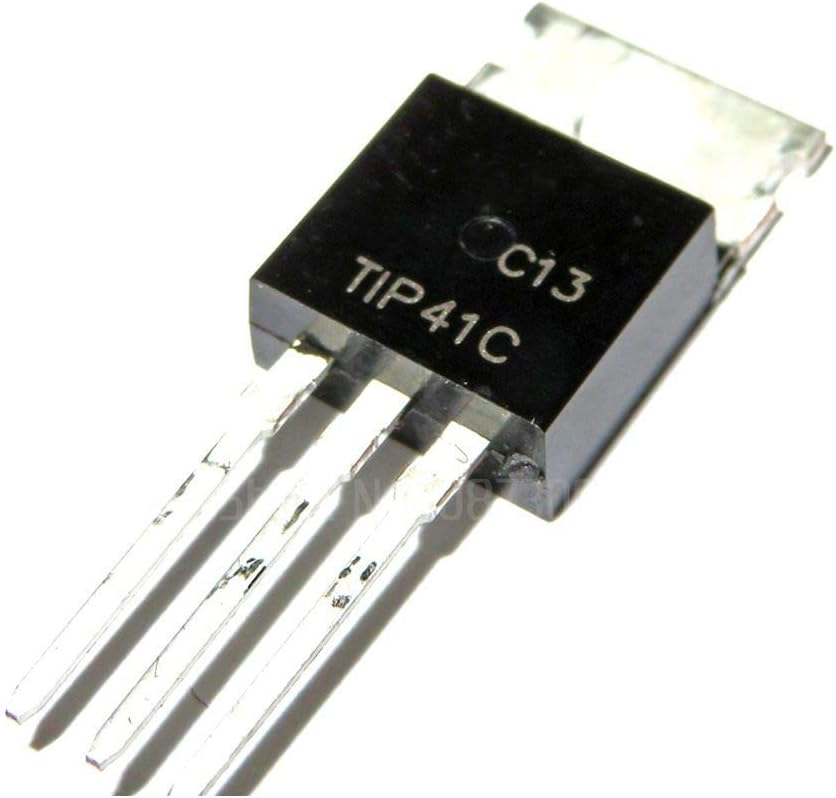 ON Semiconductor TIP41C Bipolar Power NPN Transistor, 100 Vceo, 4.83mm Width, 9.4mm Height, 10.67mm Length, Pack of 10