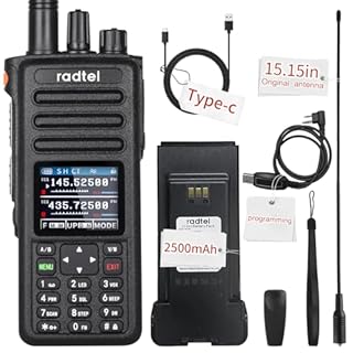 Radtel RT-730 10W Ham Radio Air Band Walkie Talkie, Full Band 199CH HT, Rechargeable Long-Range Handheld Two-Way Radio with USB-C Battery, NOAA, FM, & AM Frequency Capture Capabilities