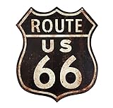 Wird einfach mit den beiden rückseitigen Aufhängern aufgehängt. Mit dem beiligenden Draht kann das Schild auch an nur einem Nagel aufgehängt werden.