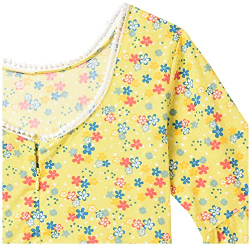 Image of Allen Solly Girl's Cotton A-Line Knee-Length Dress