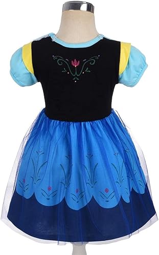 Miniatura 4 de Dressy Daisy - Disfraz de vestido de princesa para Halloween, falda elegante de tul, atuendo de verano para bebés y niñas pequeñas