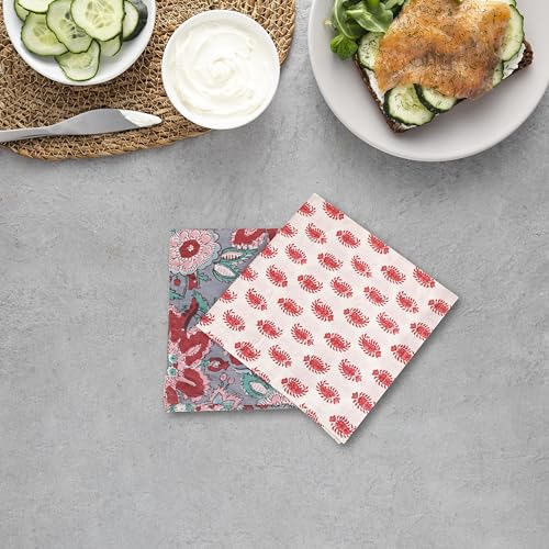 Marubhumi A02 Cotton Cloth Napkins- Hand Block Print,Eco-Friendly thumb #5