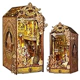 Cadeau idéal pour ceux qui aiment la culture de l'Égypte ancienne, les amis, les membres de la famille ou vous-même pour les fêtes, les anniversaires ou d'autres jours spéciaux. En outre, vous pouvez redécorer ce coin de livre avec des idées créatives, ou l'ajouter à vos collections. Équipé d'un capteur de lumière LED, la lumière s'allume automatiquement pendant 1 à 2 minutes lorsque quelqu'un s'approche, puis s'éteint. Cela fait de cette bibliothèque une excellente décoration d'intérieur pour rendre la pièce plus chaleureuse.