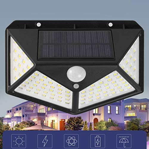 Serenable IP65 Impermeável Ao Ar Livre Luz Solar Segurança Quintal - 2pcs