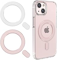Vista 16 de Anillos adaptadores magnéticos 2 piezas compatibles con MagSafe, para Kindle Pop Socket Magnetic, para accesorios Magsafe y carga inalámbrica