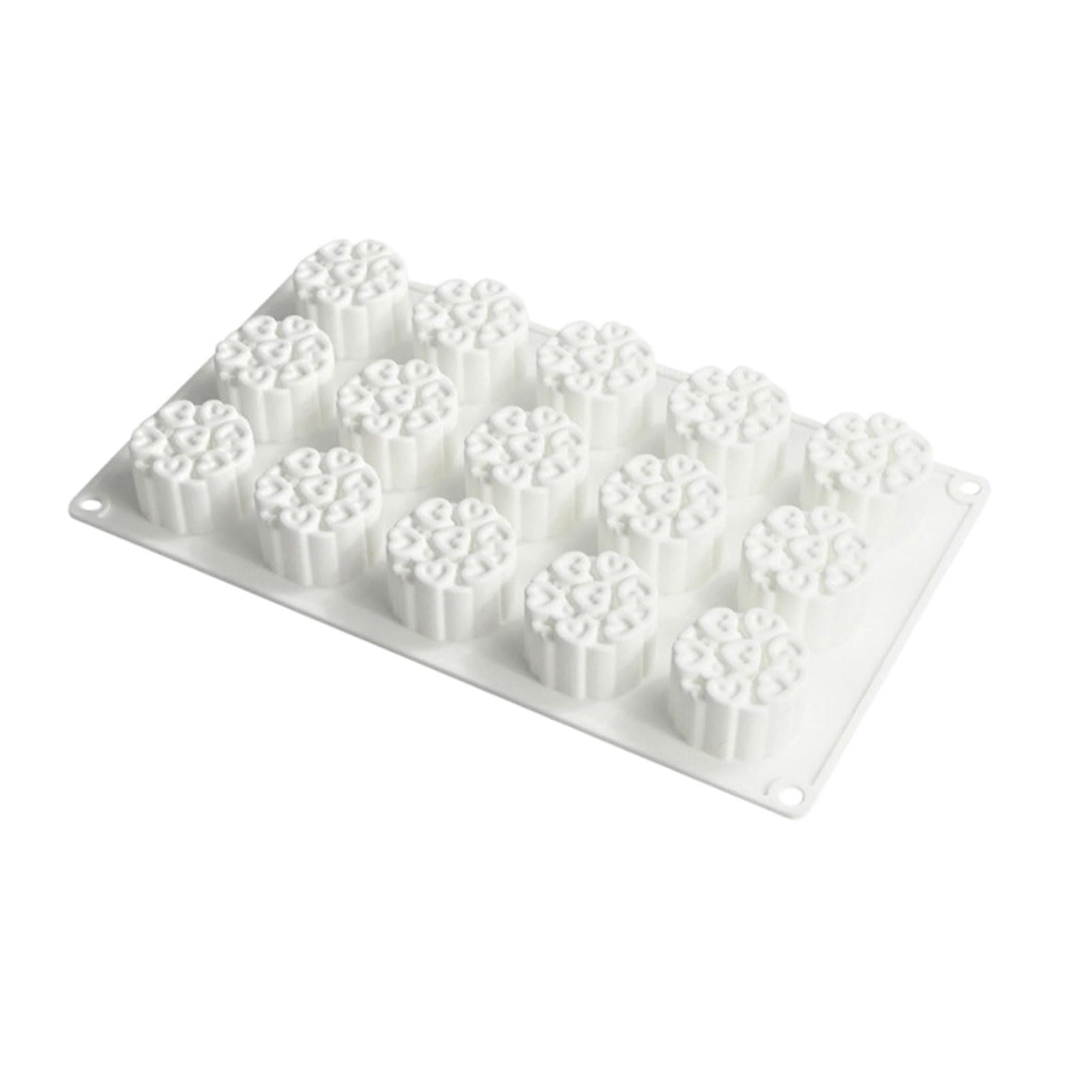 TFAOYS Silicone Molds for Baking Mousses Cake Dishwasher Safe Baking Molds for Dessert Candy Elastomer Cast