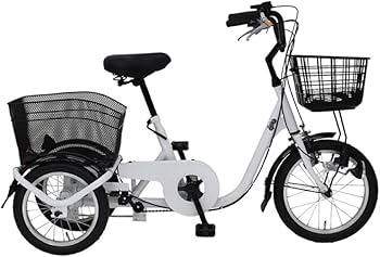 Amazon | 【 防犯登録付き！即乗り可能 】 ロータイプ三輪自転車 MG