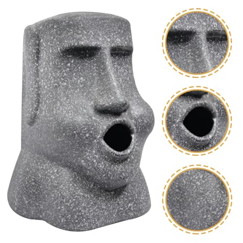 Boîte à mouchoirs Moai en résine stable et créative KICHOUSE - 8