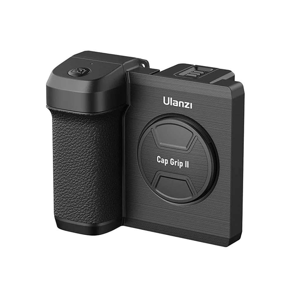 ULANZI CG01 CapGrip II Poignée d'appareil Photo pour Smartphone avec télécommande Bluetooth magnétique