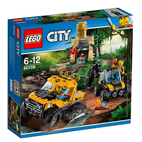 Preisvergleich Produktbild LEGO 60159 City Mission mit dem Dschungel-Halbkettenfahrzeug