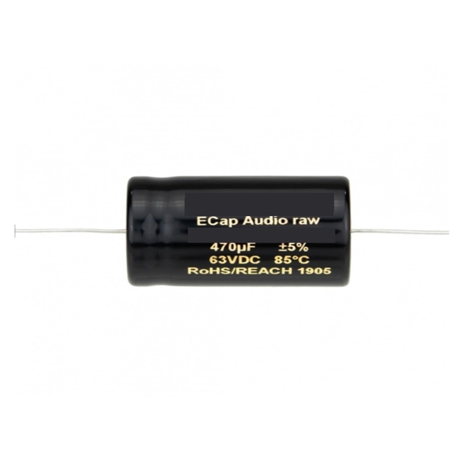 Condensateur non-polaire 10uf 100v rouge 10x30 mm haute fidélité pour restitution sonore pure