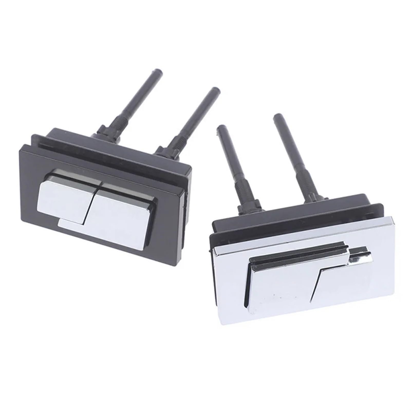 Botón de descarga del inodoro Pulsador 1 Uds. Botón cuadrado de doble descarga for tanque de inodoro, válvula de tanque de inodoro, interruptor Universal for taburete, prensa, accesorios de baño, botó