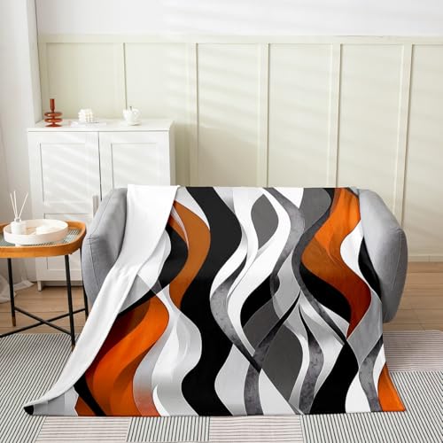 �I�����W�u���b�N�X�g���C�v�t�����l���u�����P�b�g�A���ۊ􉽊w�X�g���C�v�E�F�[�u�X���[�u�����P�b�g�A���_���ȃt�@�b�V�����A�[�g���[�N �x�b�h�A�J�E�`�A�\�t�@�p�̐S�n�悢�X���[�A�V���v���Ń\�t�g�ŒʋC���A�x�r�[�T�C�Y(30 x 39�C���`)