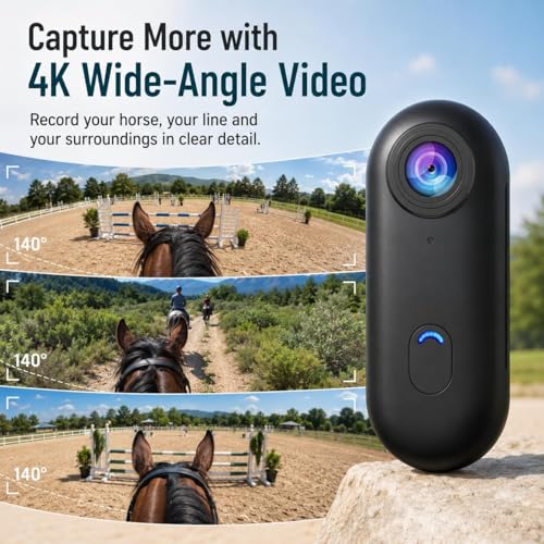 4K Magnetic POV Necklace Camera