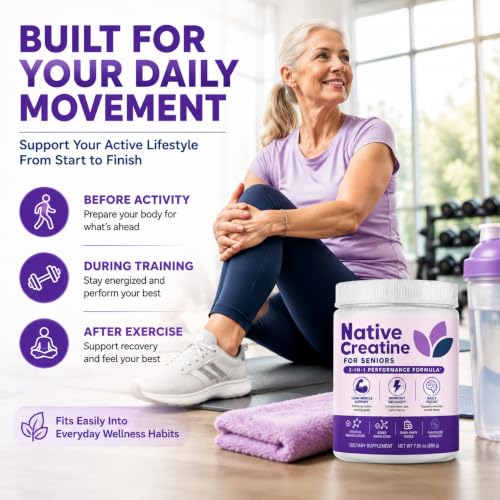 Lutera Health Native Creatine for Seniors