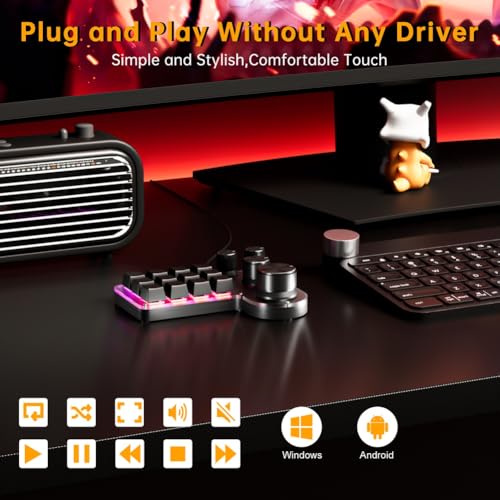 Clavier mécanique programmation 12 touches pour éliminer les raccourcis complexes