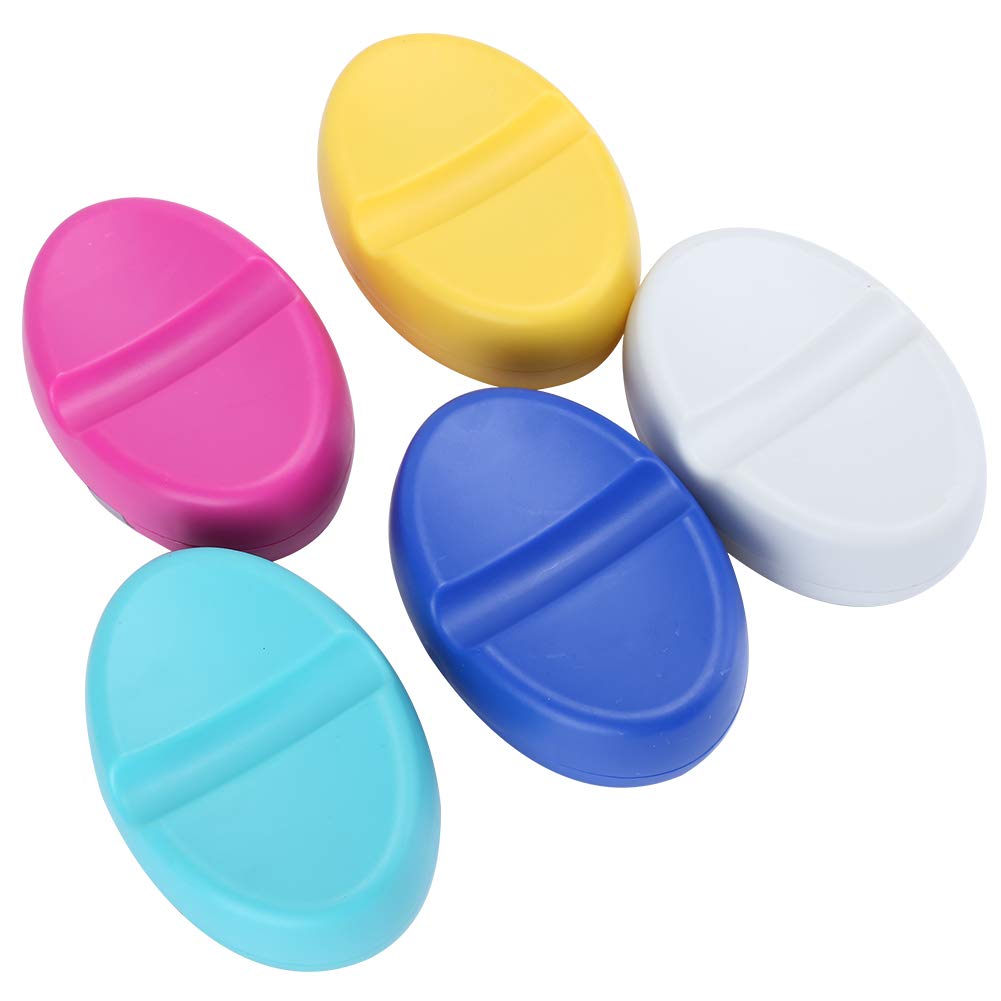 Alfiletero de Costura Magnético con Ranura Central – 5 Colores, Potente Imán para Almacenamiento de Alfileres, Carrito Multiusos para Agujas, Clips de Papel y Pequeños Objetos Metálicos,