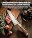XINZUO 8 Inches Japanese ZDP-189 Steel Chef Knife,Ultra Sharp Knife for Professional Chef,High Carbon 67 HRC,Ergonomic Octagonal Handle with Desert Ironwood