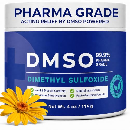 OHEAL Dmso Cream: DMSO Pharmaceutical Grade Cream with Arnica Frankincense Magnesium Curcumin Vitamin E for Topical Muscle Joint Comfort - 1 Pack