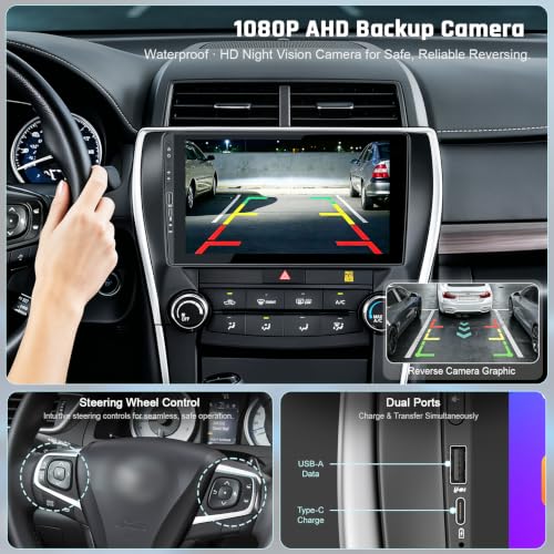 【8 CORE 4+64GB】 5G WiFi Android 15 2015 2016 2017 Toyota Camry Radio Stereo by Chlenvha - Used condition - Image 5