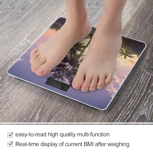 Báscula Digital de Baño FekiLoot con Plataforma Ancha y Precisión miniatura 5